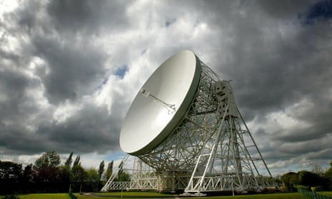 The Lovell telescope at Jodrell Bank Observatory in Macclesfield, Cheshire