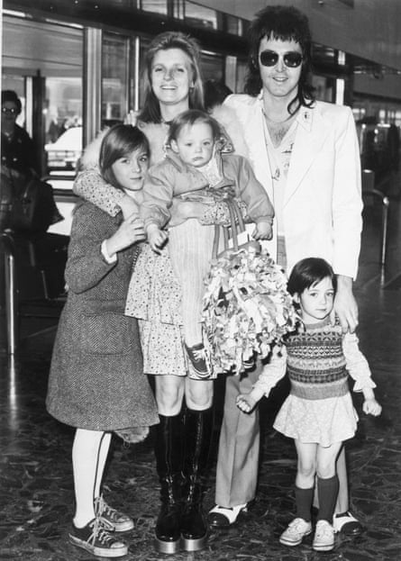 We all live in a yellow submarine: baby Stella and the McCartney family, 1974.