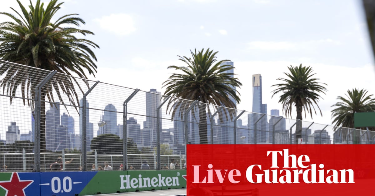 Australian Grand Prix: F1 qualifying – live