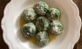 Rachel Roddy's spinach and ricotta gnudi 1058