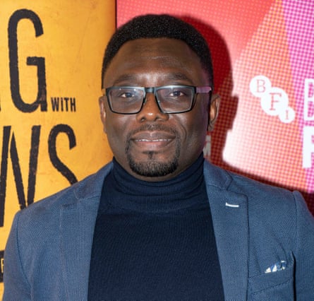 Jude Dibia at the premier of Walking With Shadows in 2019