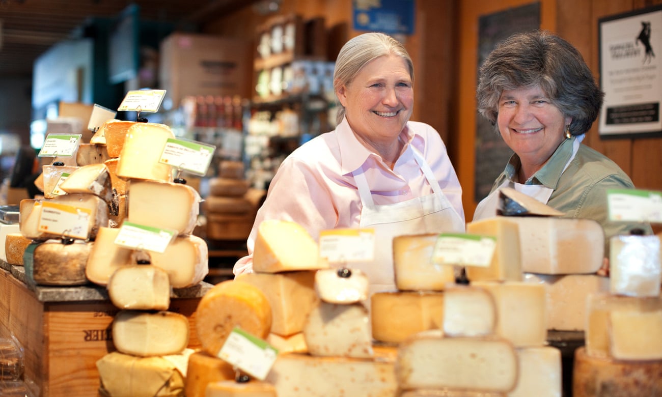 Peggy Smith, left, and Sue Conley of Cowgirl Creamery. Photograph: Courtesy of Cowgirl Creamery