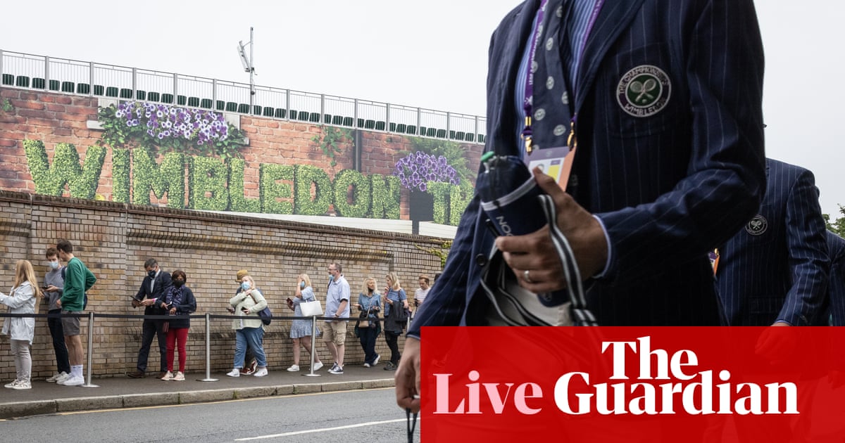 Wimbledon 2021: Barty, Federer and Williams in action on day two – live!