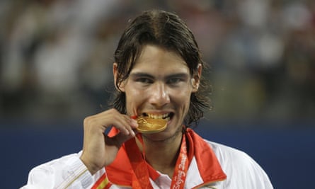 Rafael Nadal On Course To Compete At Rio 2016 After Wrist Injury Rafael Nadal The Guardian