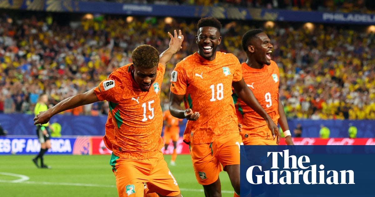 Amad Diallo scores 90th-minute winner as Côte d’Ivoire leave it late to sink Ecuador