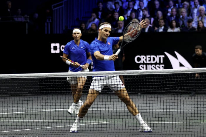 Roger Federer teams with Rafael Nadal in last match before retirement at Laver Cup – live! | Tennis 4 Laver Cup 2022