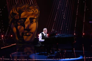 Jeff Goldblum performs on stage