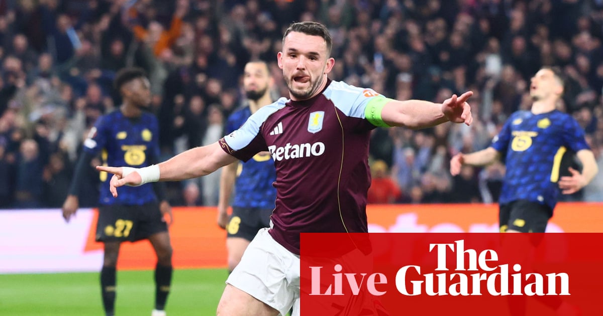 Aston Villa v Lille: Europa League last 16, second leg – live