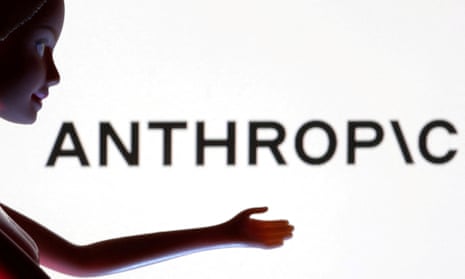 Anthropic logo with a robotic arm