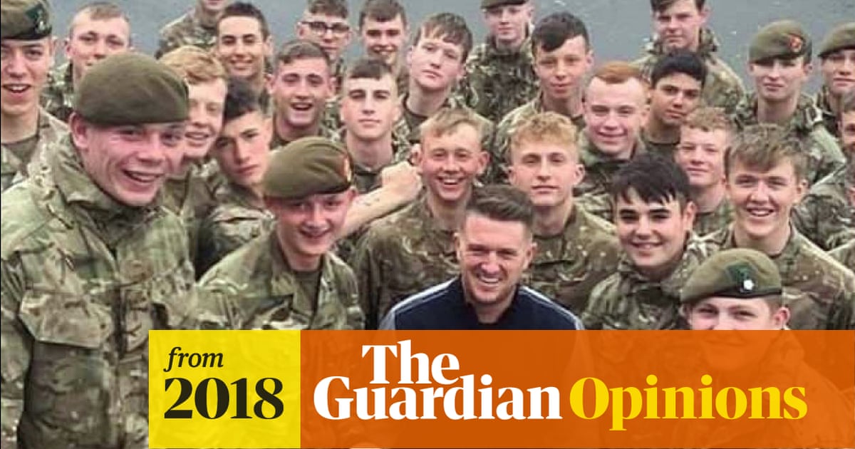 The Tommy Robinson photos show how far right the British army is | Joe Glenton