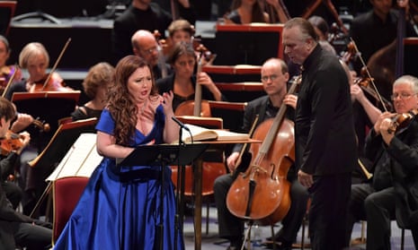High-lying coloratura … soprano Albina Shagimuratova at the Royal Albert Hall.