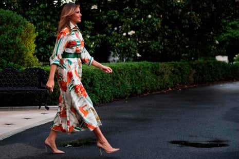 Melania Trump and the art of literal dressing | Fashion | The Guardian Melania Trump and the art of literal dressing | Fashion | The Guardian
