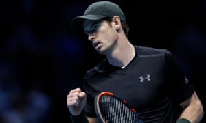 Murray takes the first set.