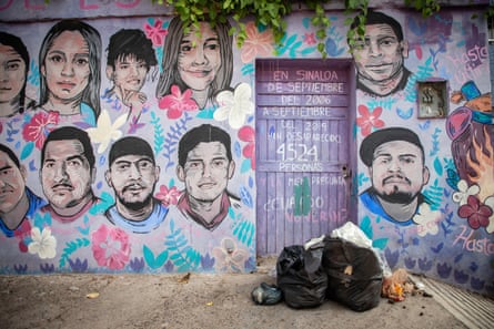 painted mural on light purple wall