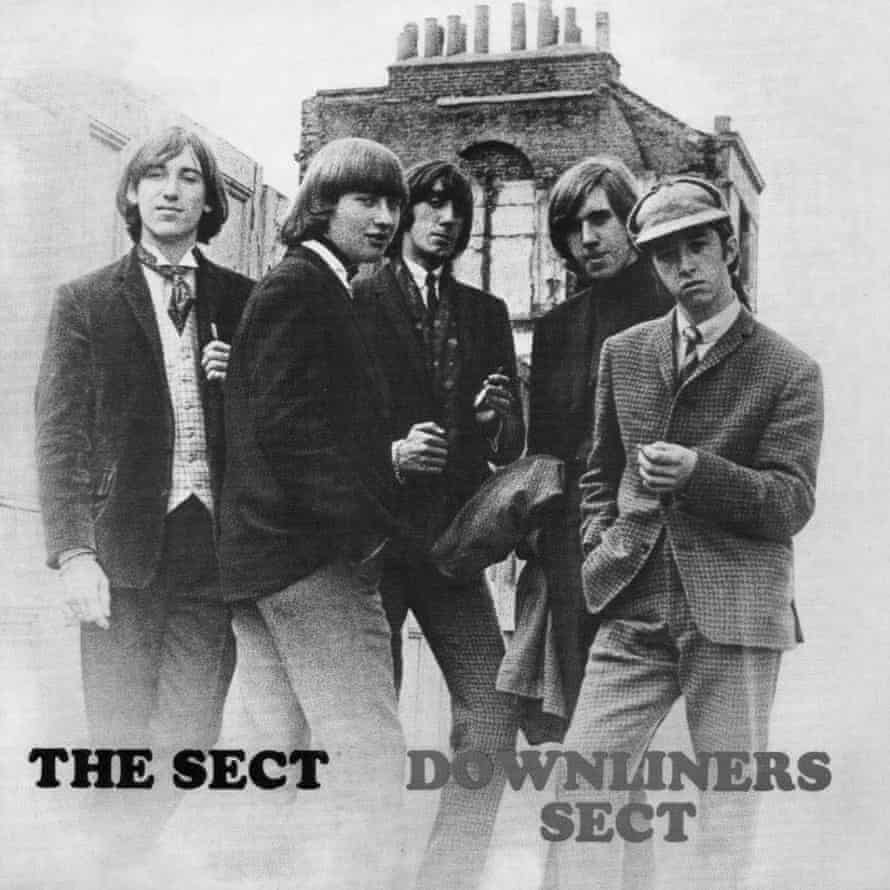Don Craine, far right, in the deerstalker hat, pictured on the cover of the Downliners Sect’s 1964 album The Sect