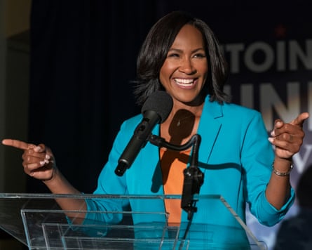 Terri J Vaughn as Antoinette Dunkerson in She The People.