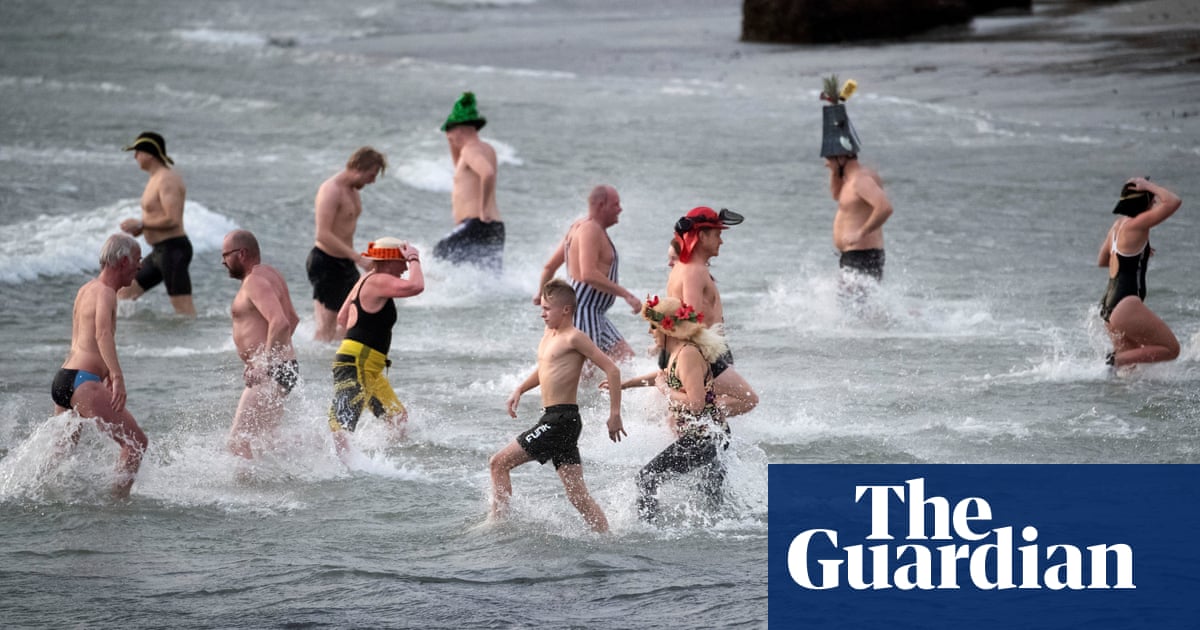 Beans bloody hangover kelliesfoodtoglow New Year's Day swims around the world – in pictures | Life and style | The Guardian