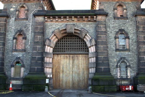 The entrance to Wandsworth Prison