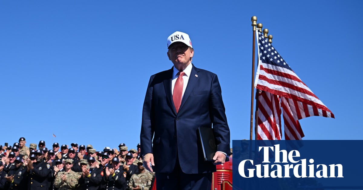 Trump renames places and poses as superhero in bizarre social media blitz