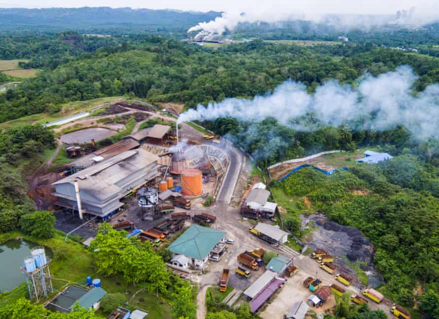 Ensem Sawita palm oil mill.