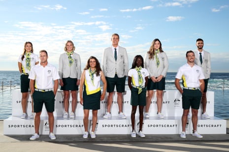 Nobody does ugly sports uniforms like Australia 
