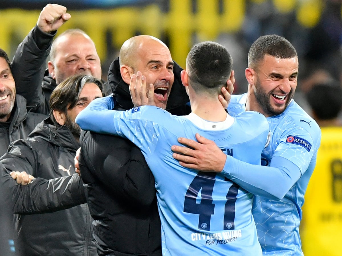 Guardiola Delights In Manchester City Building History In Champions League Champions League The Guardian