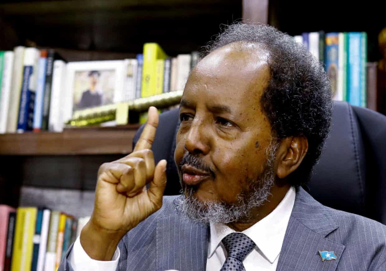 Somalia’s president, Hassan Sheikh Mohamud.