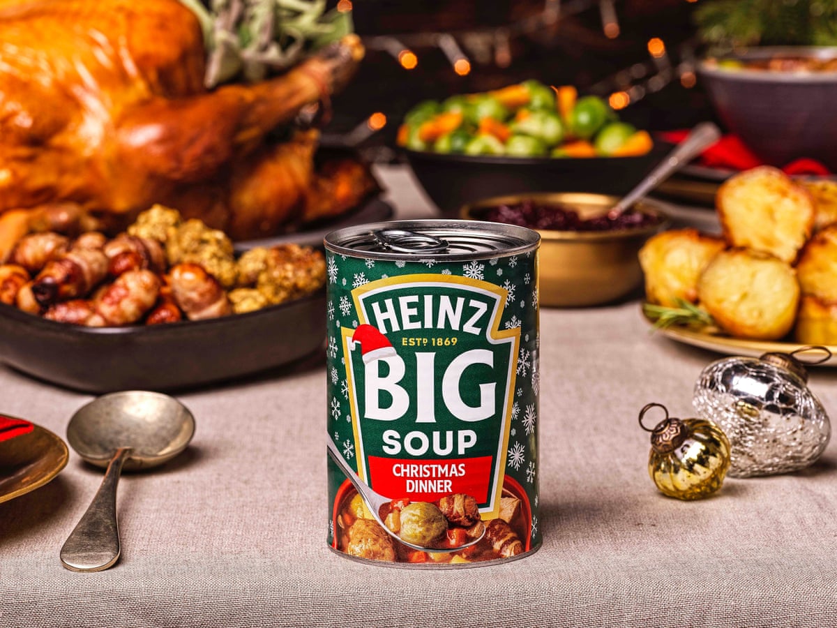 Christmas Dinner In A Can Promises Answer To Supermarket Shortages Christmas The Guardian