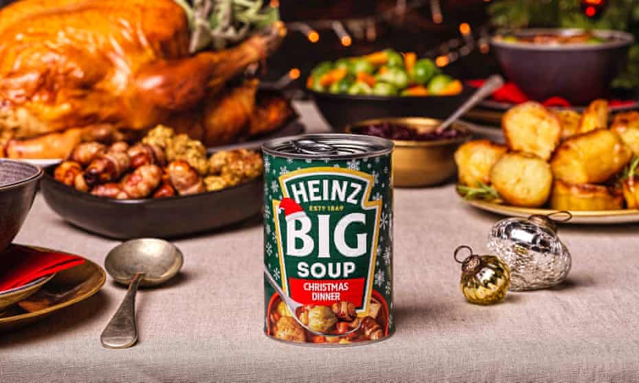 The company will produce 500 cans of the Christmas Dinner Big Soup this year.