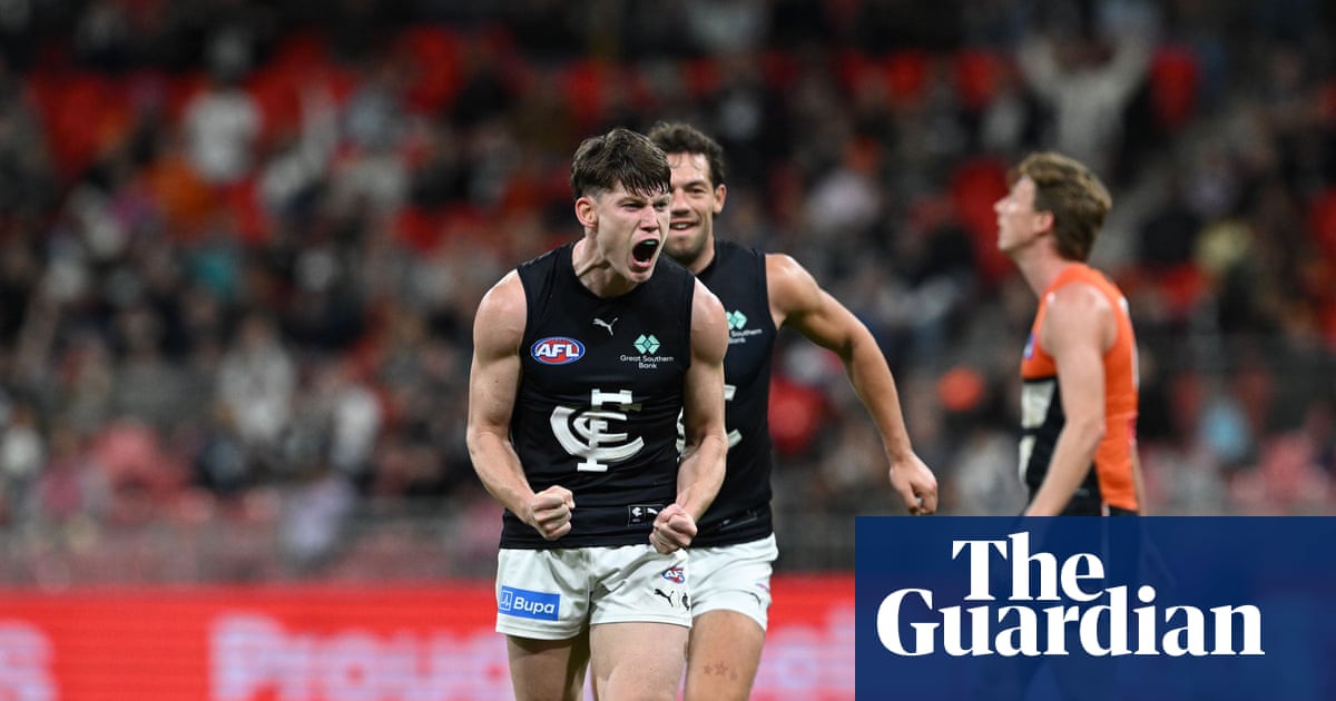 Carlton’s season could easily have been meaningless but is now very much alive | Jonathan Horn