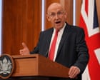 US should judge UK on its actions, not on social media exchanges, defence secretary says