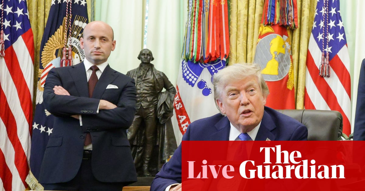 Trump signs executive orders to deny US citizenship to children of so-called ‘birth tourists’– live