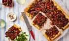 Thomasina Miers' recipe for tomato, olive and anchovy pissaladière