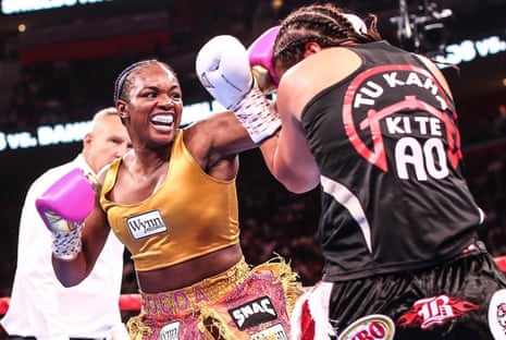 Claressa Shields eases past Lani Daniels to defend undisputed heavyweight title | Claressa Shields