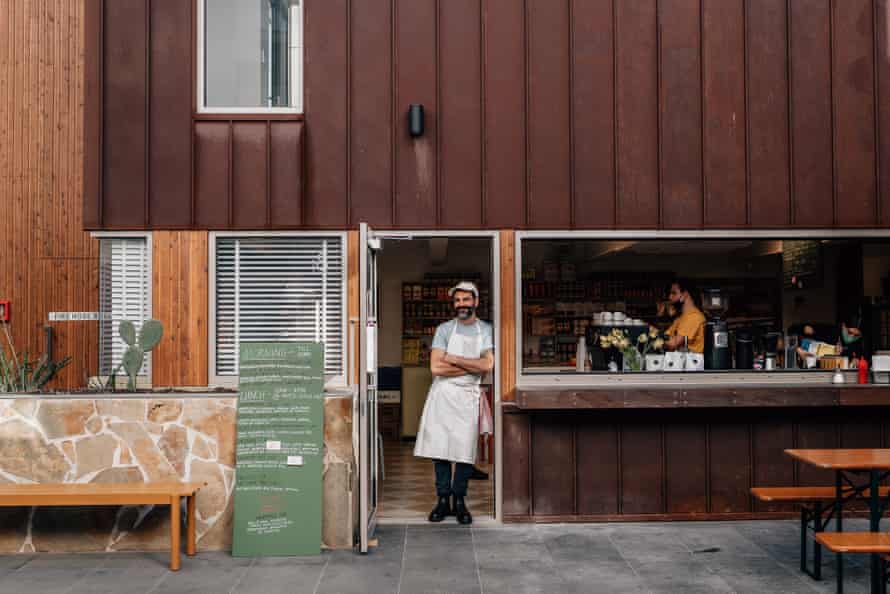 Jake Cassar at his store Mortadeli, Torquay, Victoria, Australia