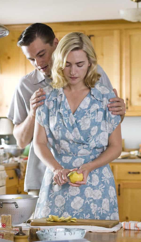 Leonardo DiCaprio and Kate Winslet as Frank and April Wheeler in the 2008 film of Revolutionary Road.