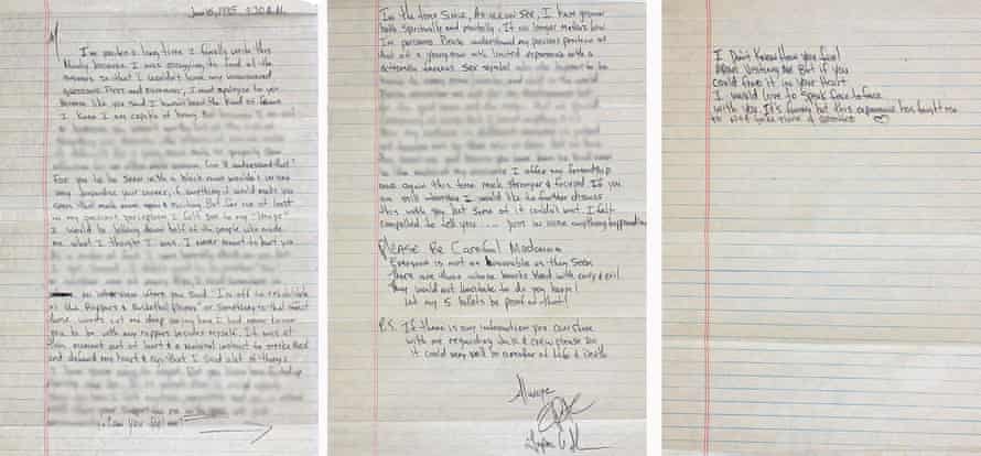 Tupac Shakur’s letter to Madonna.
