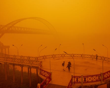 Wildfires in Indonesia cause thick haze across the region.
