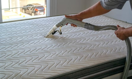Professor John Blakey, a respiratory specialist, recommends frequently vacuuming your mattress.