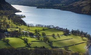 The shores of Ullswater near Glenridding