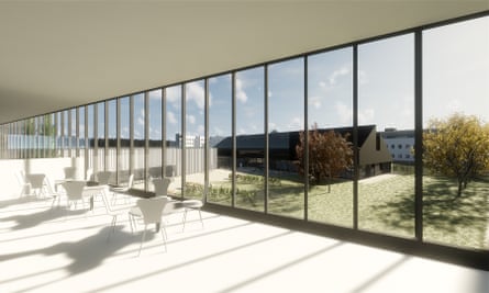 Epic Jail Inside The Uk S Optimised Super Prison Warehouses Architecture The Guardian