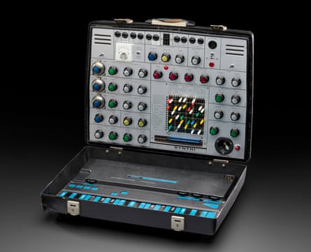 EMS Synthi AKS synthesiser used by Brian Eno and David Bowie for ‘Heroes’, Low and Lodger.