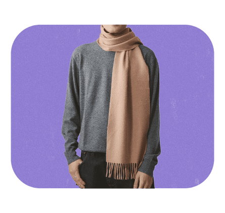 Kiltane Solid Lamb’s wool scarf