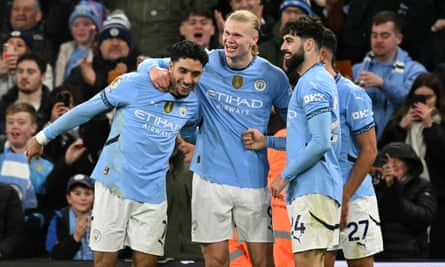 Omar Marmoush rides the rhythm to set the tempo for Guardiola's new beat | Manchester City | The Guardian