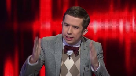 Schultz as the Supernerd on the Channel 7 show The Chase Australia.
