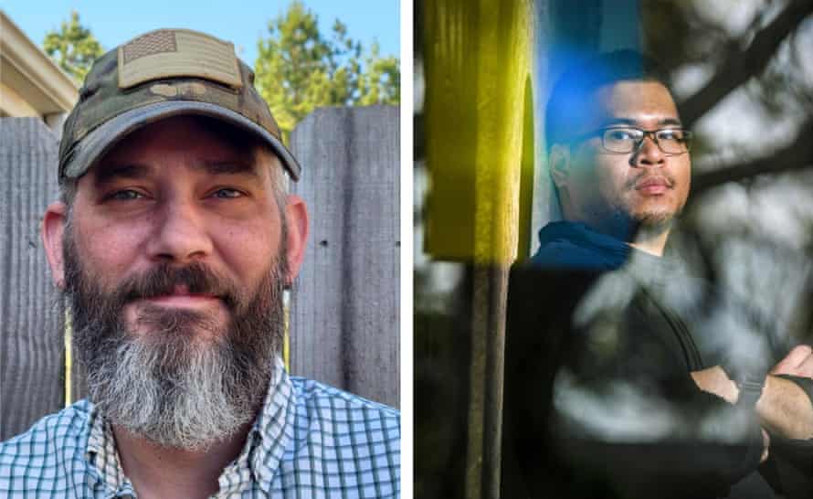 Alexander Drueke, 39, and Andy Tai Ngoc Huynh, 27, are both US military veterans who went to Ukraine to assist with war efforts.