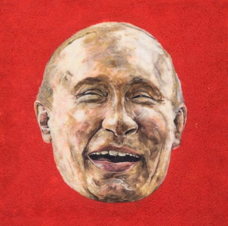 A felt Vladimir Putin.