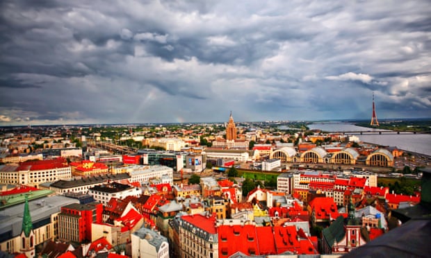 Riga, the capital of Latvia.
