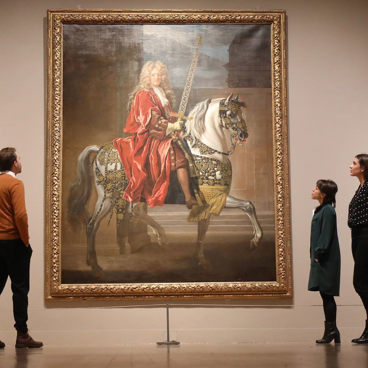 Portrait Long Thought To Depict Louis Xiv S Son Revealed As British Painting The Guardian