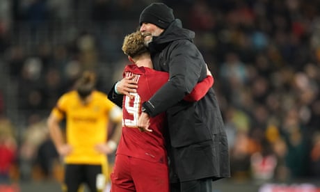 Jürgen Klopp relieved at ‘important sign’ for Liverpool in win over Wolves